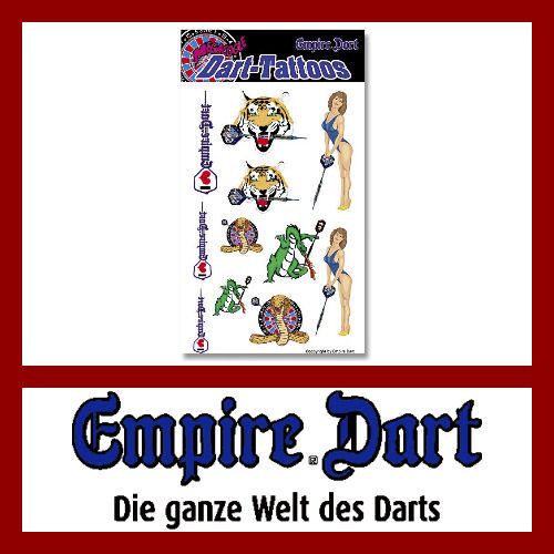 EMPIRE Dart Darts Sport Tattoos, Tattoo 11 tlg. 20L667