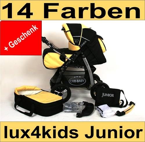 Lux4Kids * Junior * KOMBI KINDERWAGEN * Car Baby