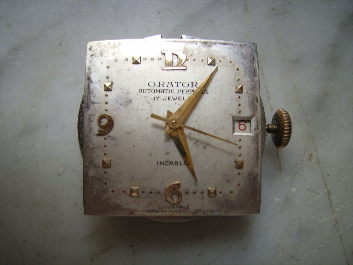 der Marke Orator.Automatic kaliber (F) 692 mit Datum läuft