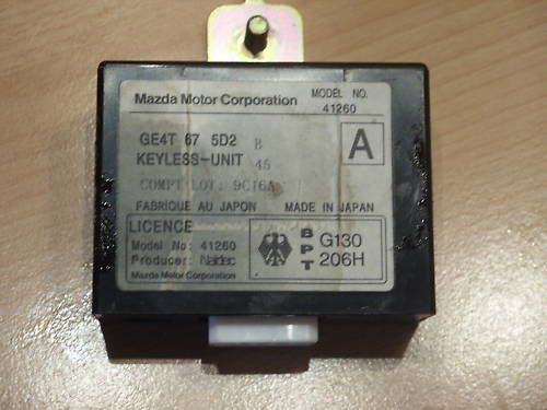 MAZDA 626 GF STEUERGERÄT KEYLESS UNIT GE4T675D2 9C16A