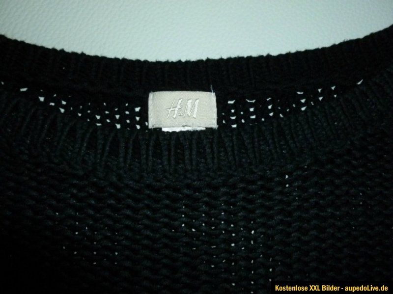 RUNDHOLZ + H&M ~° oversize Pulli m BoyFriend Hose . schwarz