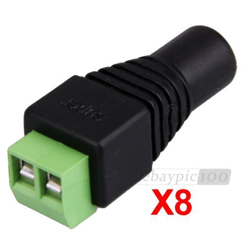 Adapter 5.5x2.1mm DC Buchse Anschluss weiblich CCTV DVR