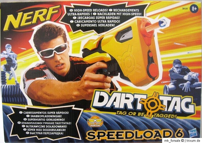 NERF DART TAG SPEEDLOAD 6