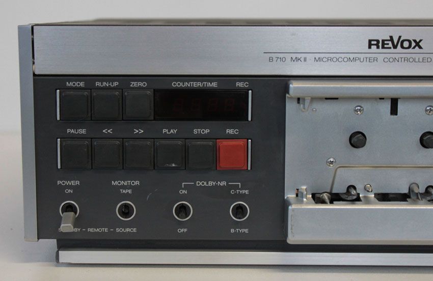REVOX B 710 MK II microcomputer controlled Cassette Tape Deck