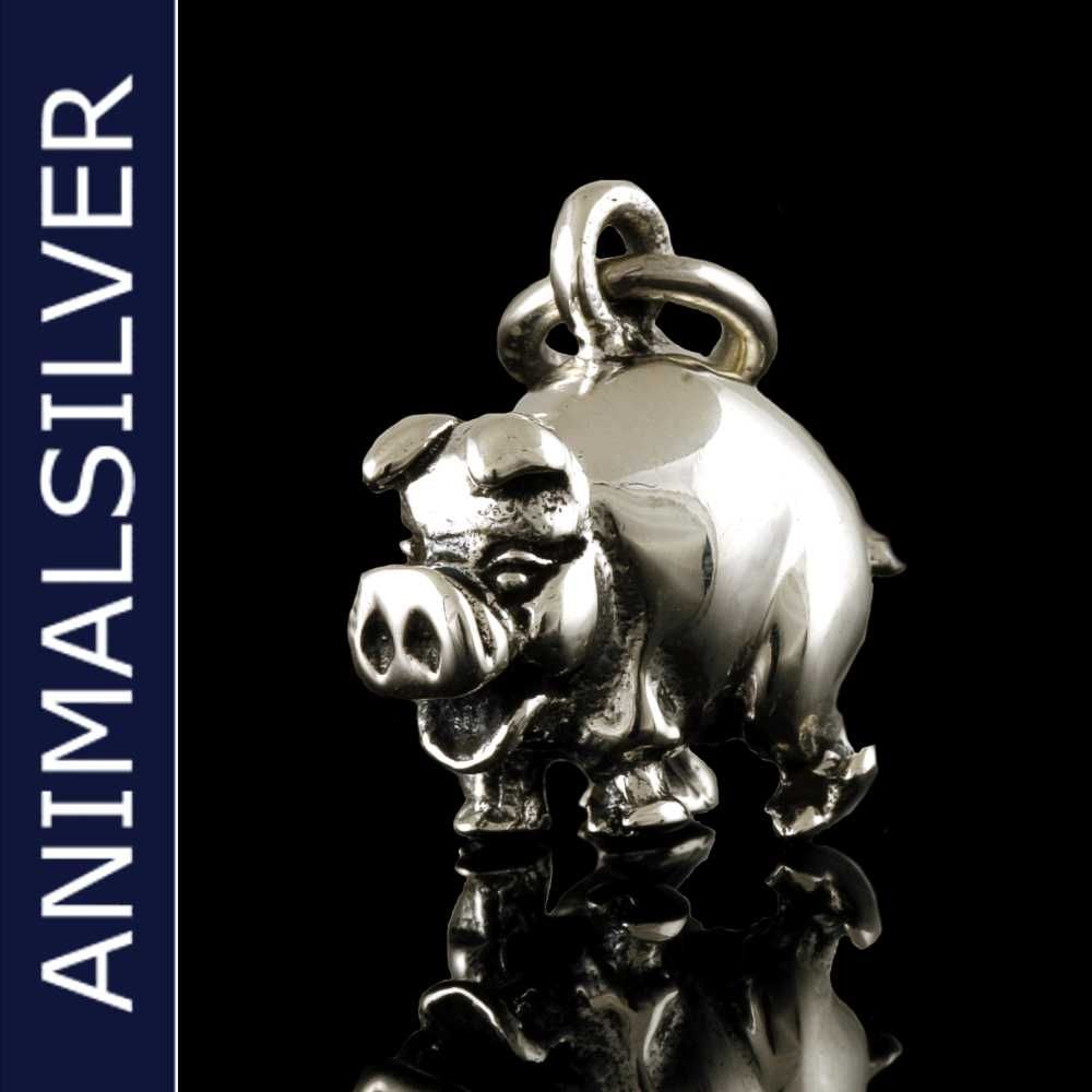 ANIMALSILVER Glücks   Schwein 925er Silber A SI 0344