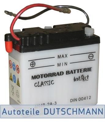 DIN 00412 6N4B 2A 3 6V 4AH MOTORRAD BATTERIE