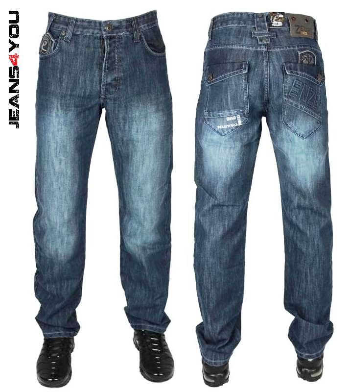 BRAND NEW MENS DESIGNER EZ17 ZE ENZO JEANS ALL WAIST SIZES CLEARANCE