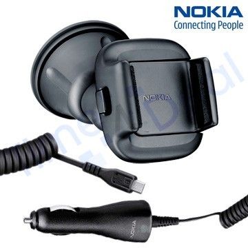 Nokia KFZ Halter + KFZ DC 6 Lumia 800 Lumia 710