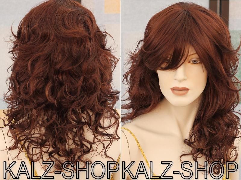 Wig Wigs Neu Zweithaar Perücke PL 707 02 kastanienmix ca. 60cm