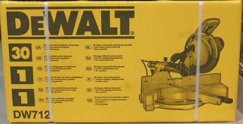 Dewalt DW712 Paneelsäge   Gehrungssäge  Kappsäge DW 712