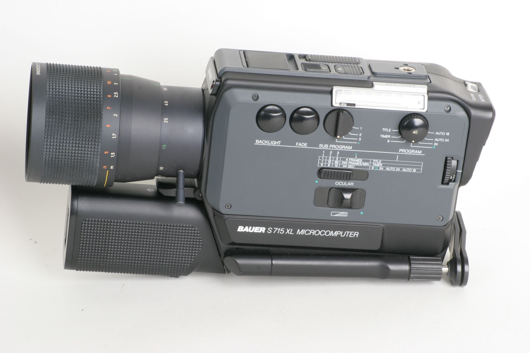 BAUER S 715 XL MICROCOMPUTER ANGENIEUX 1,4/5 90