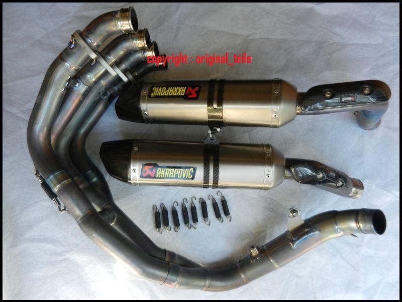 Yamaha YZF R1 RN22 Akrapovic Komplettanlage EVO II Kit Auspuff