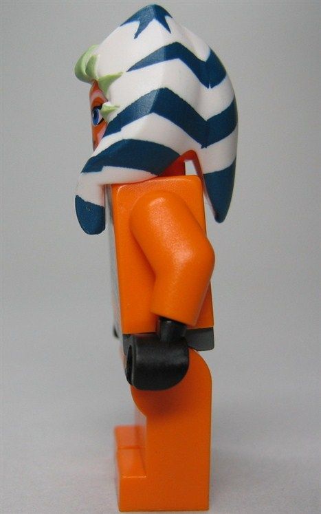 LEGO Star Wars Custom Figur Ahsoka Tano oranger Pilotenanzug