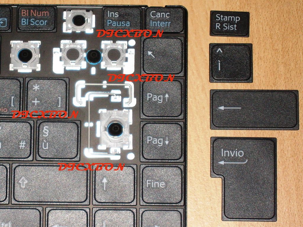 SONY Vaio Taste Keyboard VGN Fz/ AR/ FE/ FS/ CR/ CS/NS