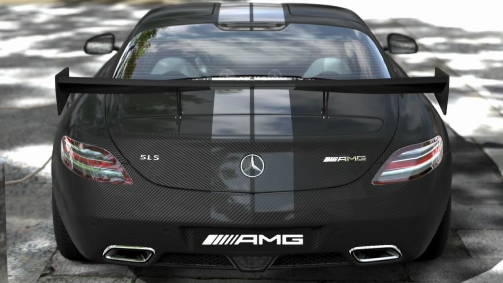 Mercedes Benz SLS AMG STEALTH Model (PS3, GT5, DLC)