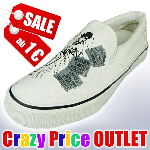 738 (42) CRAZY SALE Trendschuh WEISS Gr. 40  ANGEBOT  321