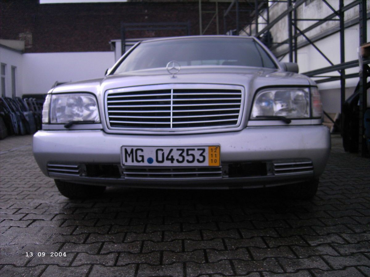 Mercedes Benz W140 Frontstoßstange Frontschürze 744