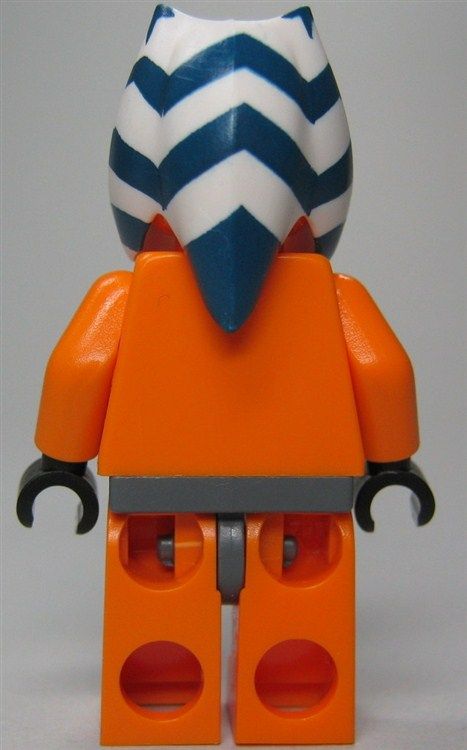 LEGO Star Wars Custom Figur Ahsoka Tano oranger Pilotenanzug