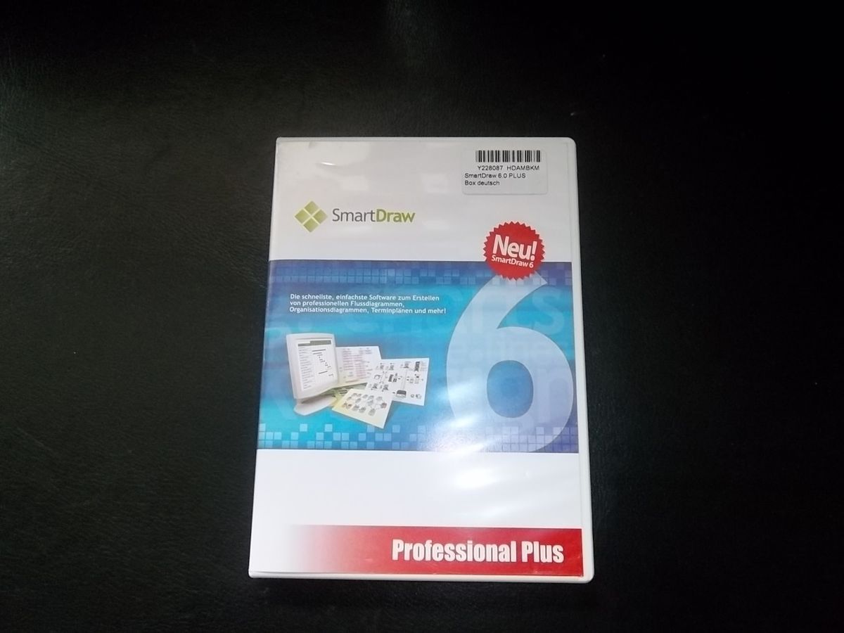 757  Smartdraw Professional Plus 6 Deutsch