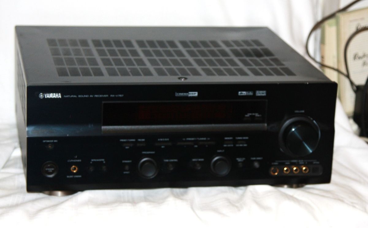 YAMAHA RX V757 AV SURROUND HiFi STEREO RECEIVER TUNER AMPLIFIER