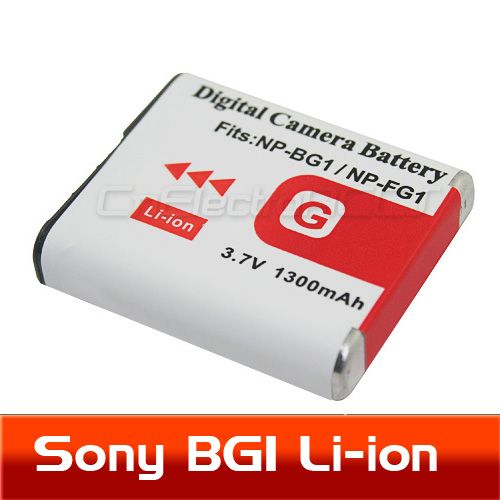 Akku für Sony NP BG1 NP BFG1 DSC W170 W150 W55 H7 W90