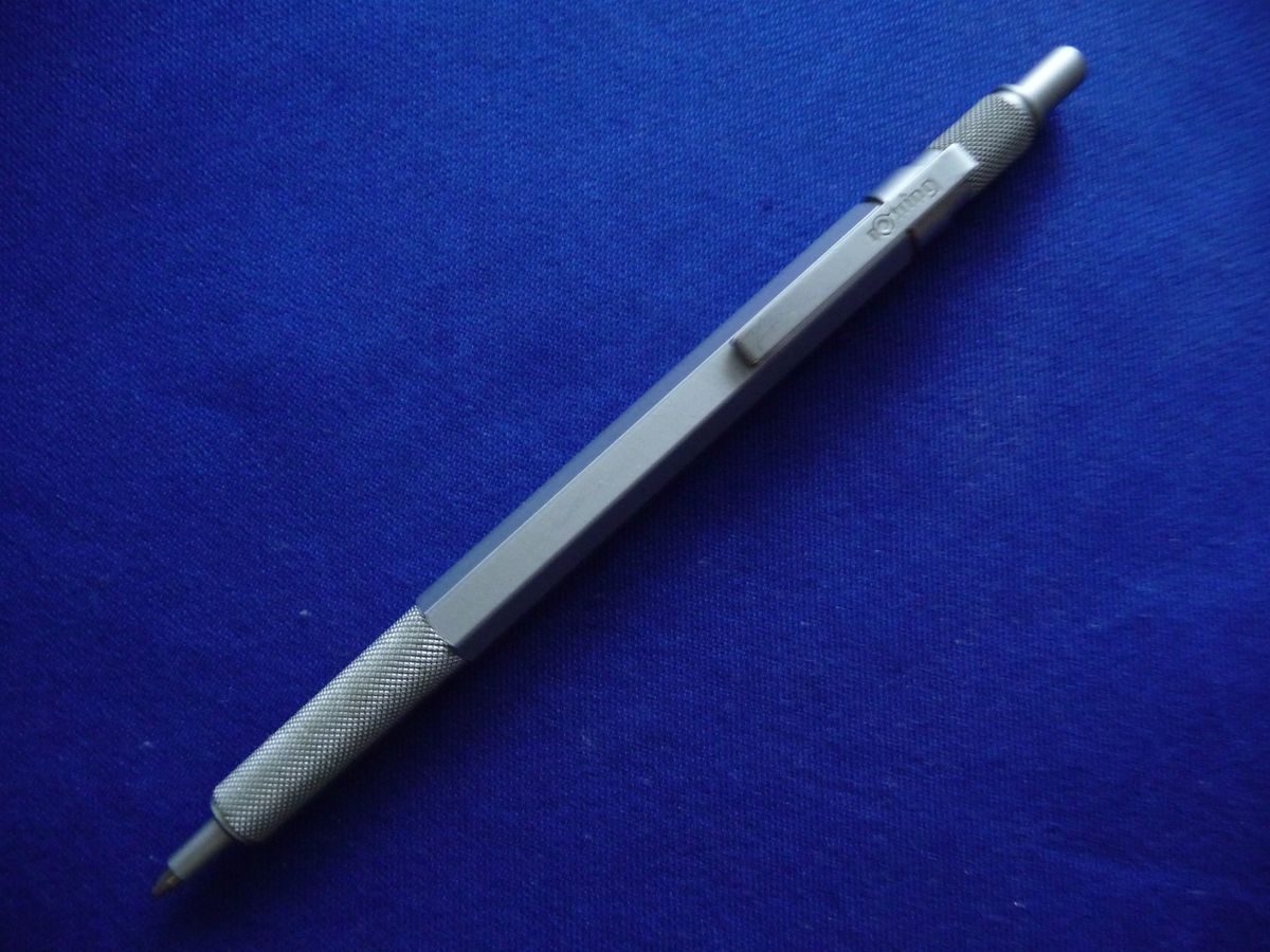 ROTRING NEWTON KUGELSCHREIBER, Sechskant, Vollmetall, Seltenes Objekt