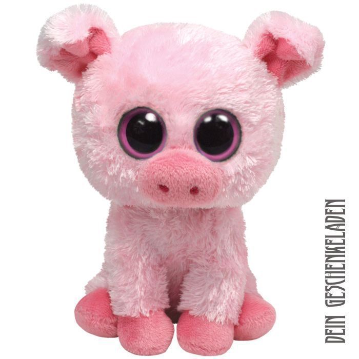 Beanie Boos Ferkelchen Schwein Corky (m) Ty Glubschi Kuscheltier