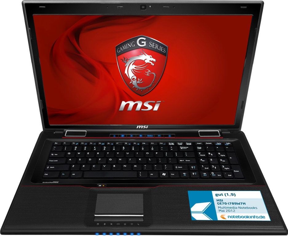 MSI Gaming GE70 i789W7H   Intel Core i7 3610QM 2.30GHz (GT 650M/Win