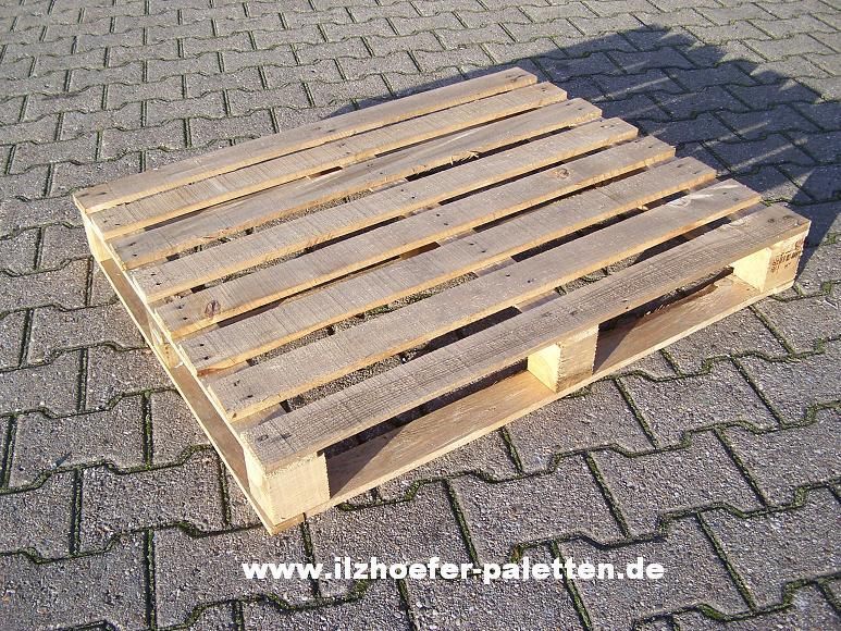 Einweg Paletten Palette gebraucht 1000x800x130 mm 600 kg EW 1266