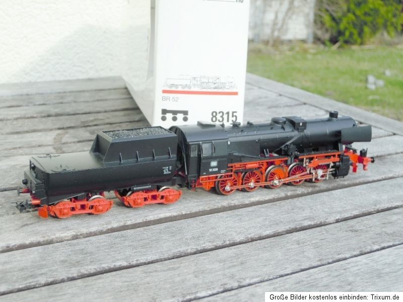 Märklin 8315 Hamo 2 Leiter DC BR 52 3329 DB BW Homburg Ep3 OVP,f.wie