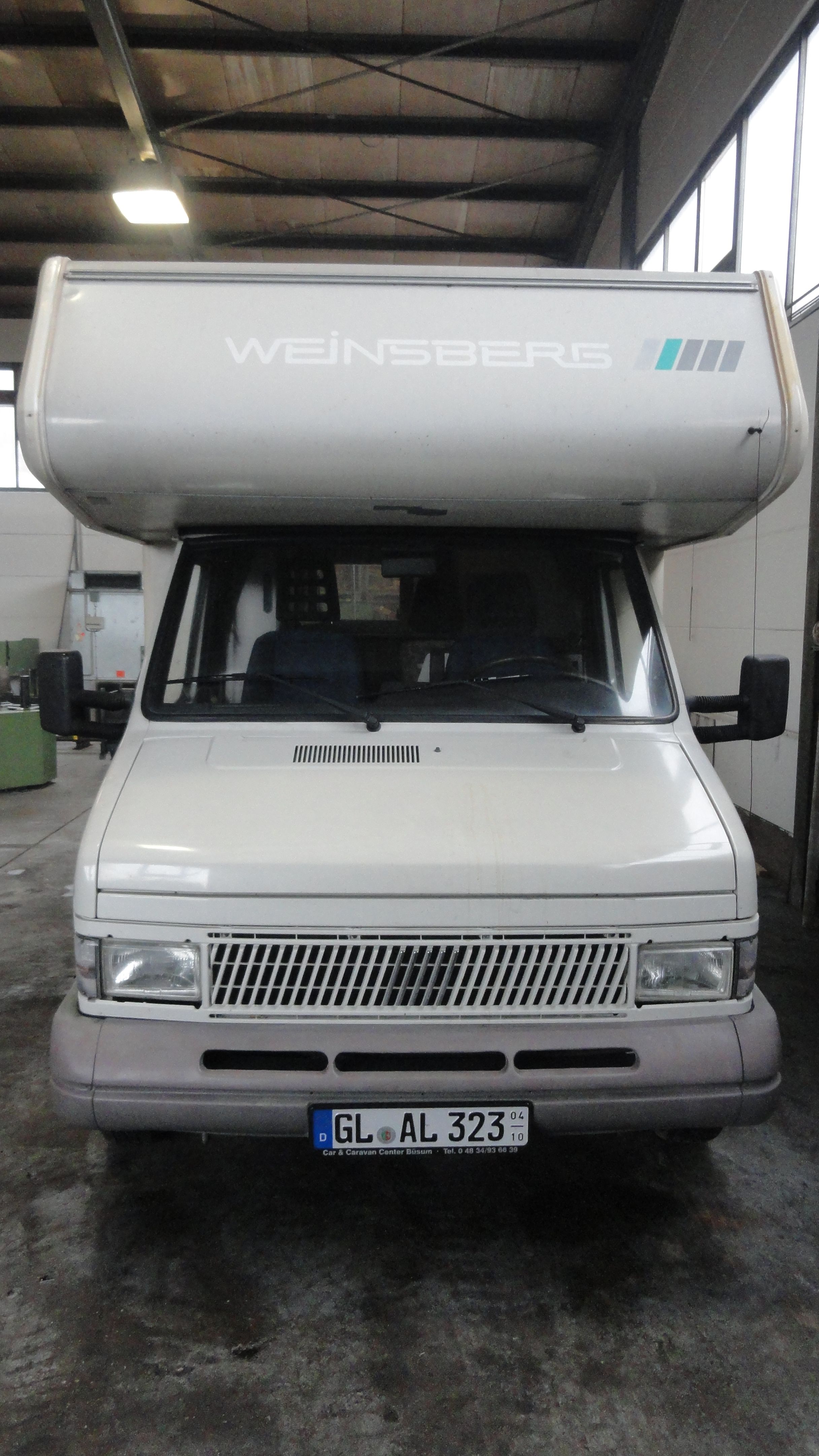 Wohnmobil Fiat Weinsberg Meteor 536 75PS, 2,5 Diesel,122 TKm,EZ 1993