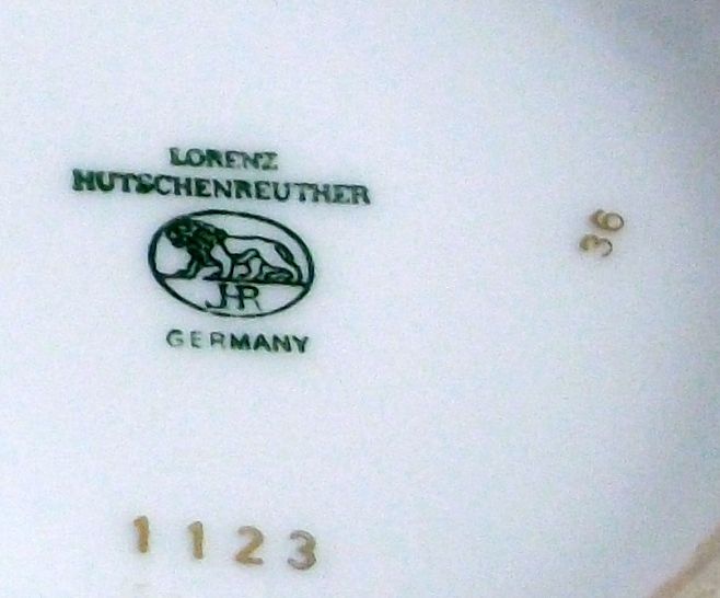 Lorenz Hutschenreuther 1 Vase 30 cm 1123 Achtziger 1. Wahl