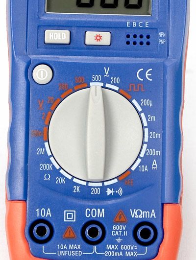 Multimeter 15mm 3,5 Digit DVM A830L Continuity Beeper   Diode/Trans