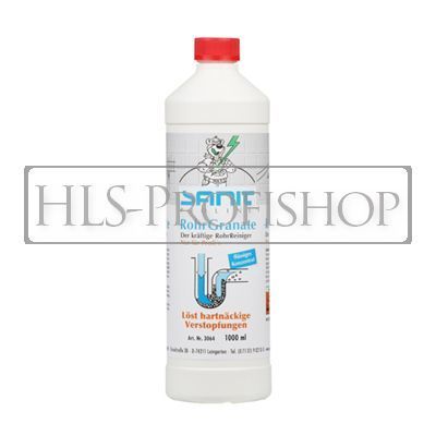 Sanit Rohr Granate , Rohrreiniger, Abflussreiniger, 1000ml Flasche