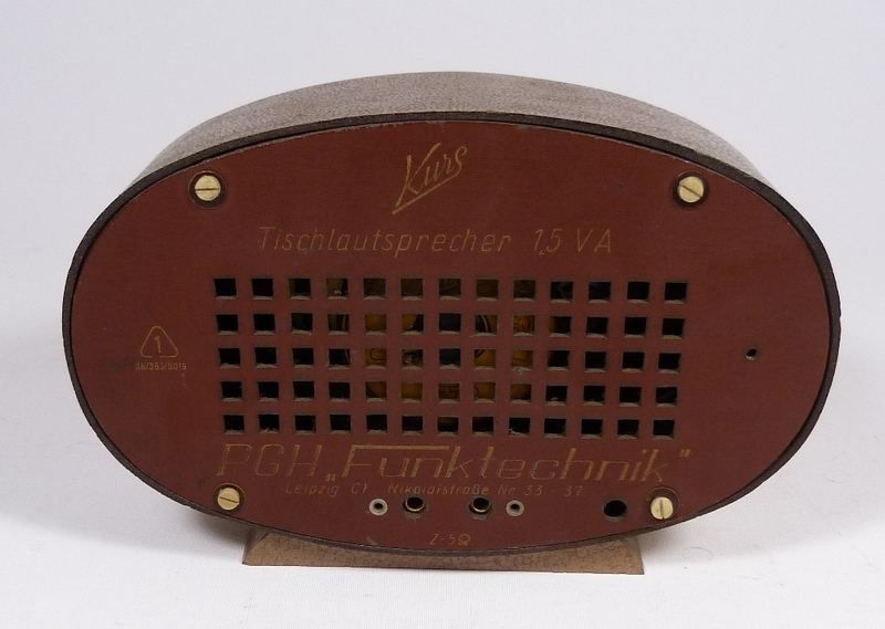 Original DDR Kurs TISCHLAUTSPRECHER LAUTSPRECHER 60er