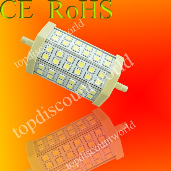 Dimmbar R7S 5050 SMD 24 36 42 60 72 LED 5W 8W 10W 13W 15W Warm Weiß