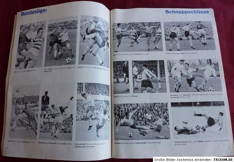 FUSSBALL SAMMELALBUM BERGMANN BUNDESLIGA 68/69 KOMPLETT