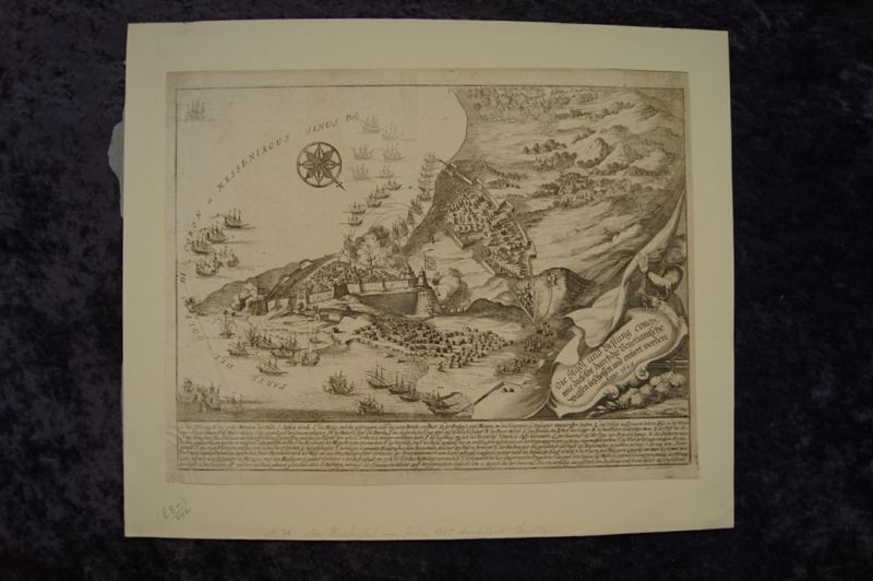 KONVOLUT 4 DRUCKE GRIECHENLAND HELLAS MÜNSTER MERIAN 1600 1850 #A843S