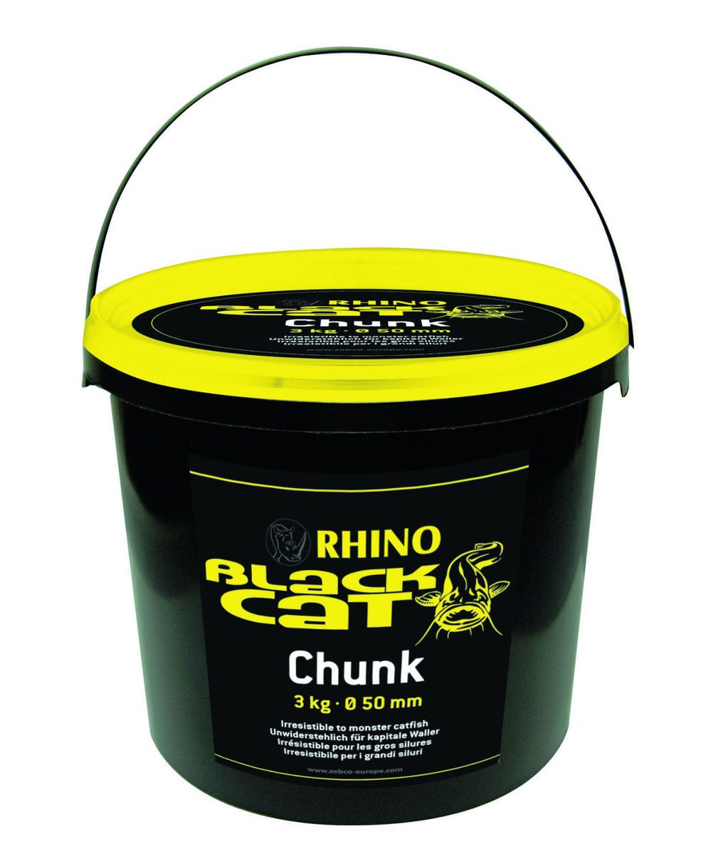 Waller Boilies RHINO Black Cat Chunks 50mm