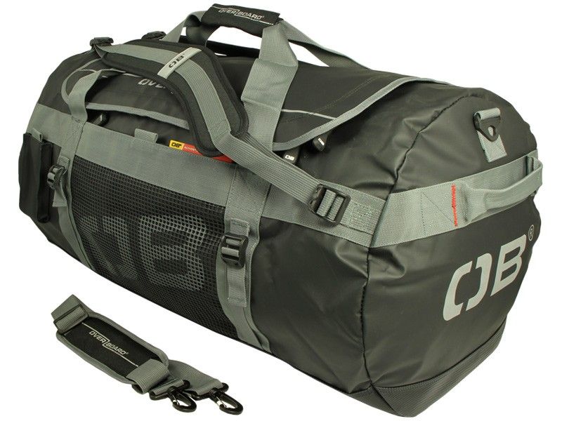 Wasserdichte Reisetasche OverBoard 90 l   schwarz   Adv