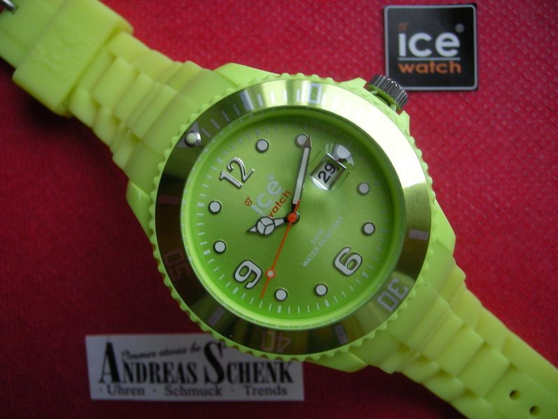 ICE WATCH UHR SILI SUMMER ACID GRÜN GREEN UNISEX