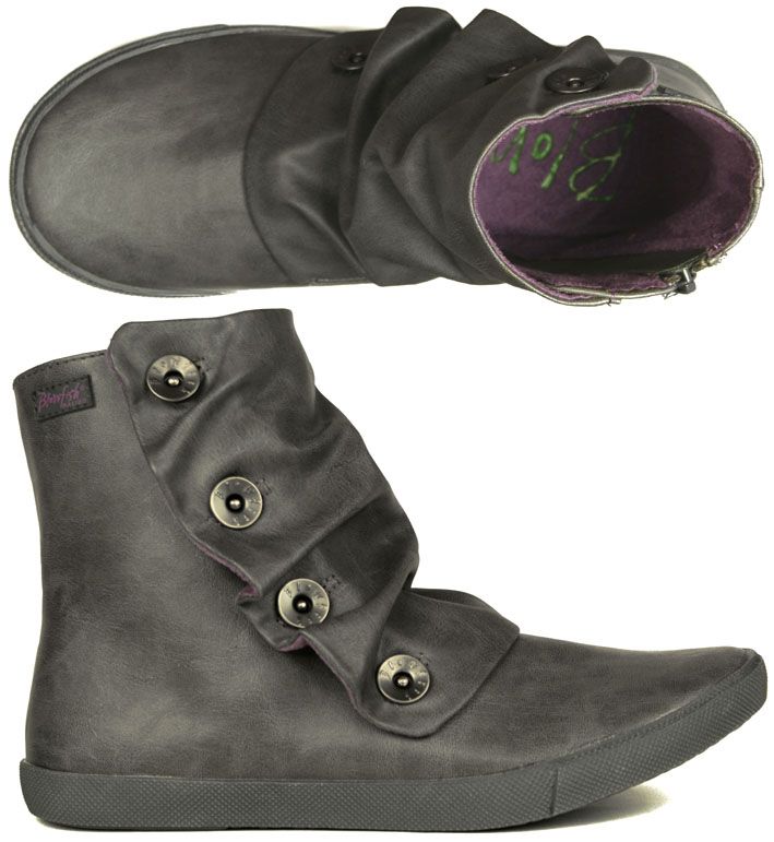 Blowfish Habbit Stiefelette grey relax grau Größe 37 38 40 41 42