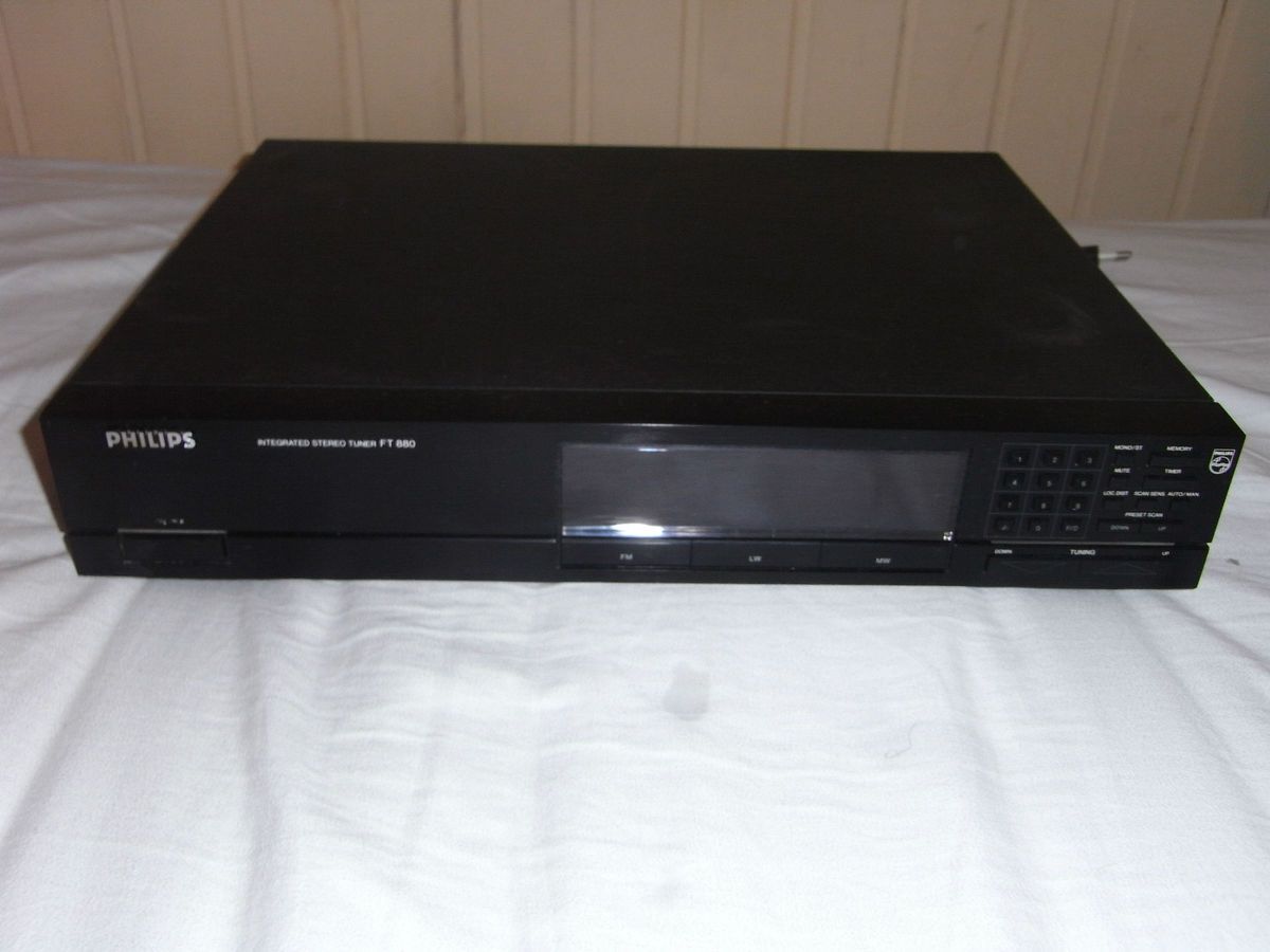 Philips Stereo Tuner FT 880   FT880 Audio HiFi