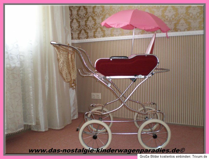 DDR VEB ZEKIWA Korbkinderwagen~80er retro nostalgie Kinderwagen