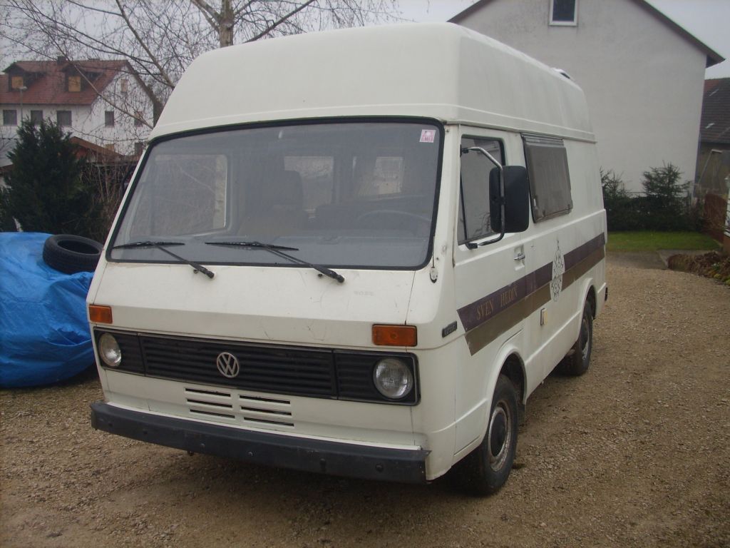 VW LT 28 Diesel Oldtimer Garagenfund Sven Hedin Westfalia Wohnmobil