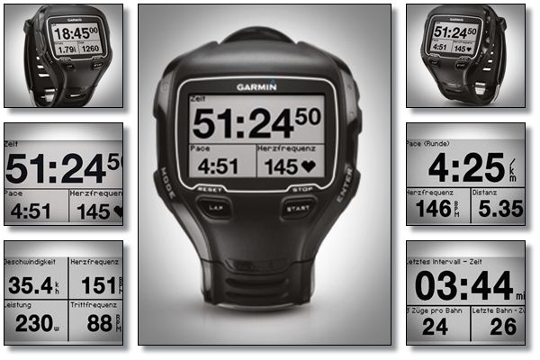 Garmin Forerunner 910XT HR inkl Textilbrustgurt GPS Trainingscomputer