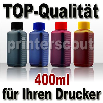 Nachfülltinte Tinte Refillset für BROTHER LC1240BK LC1240C LC1240M