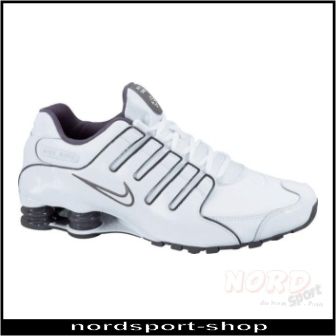 Nike Shox NZ EU Fashionschuh, Freizeitschuh, weiß, Gr. 45   325201