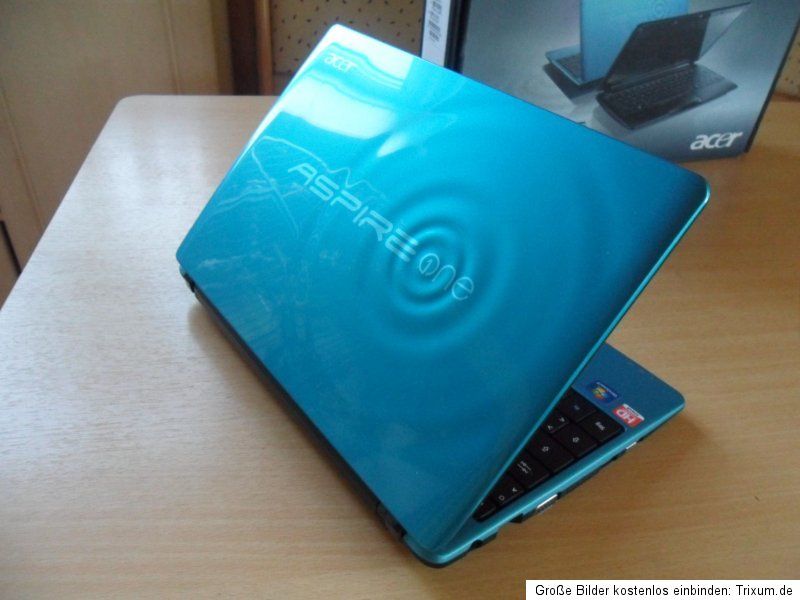 TOP NETBOOK  Acer Aspire One 722   AquaBlau   2GB DDR3 320GB HDD