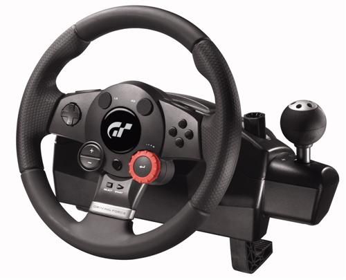 Logitech Driving Force GT USB Lenkrad PS3 / PS2 / PC